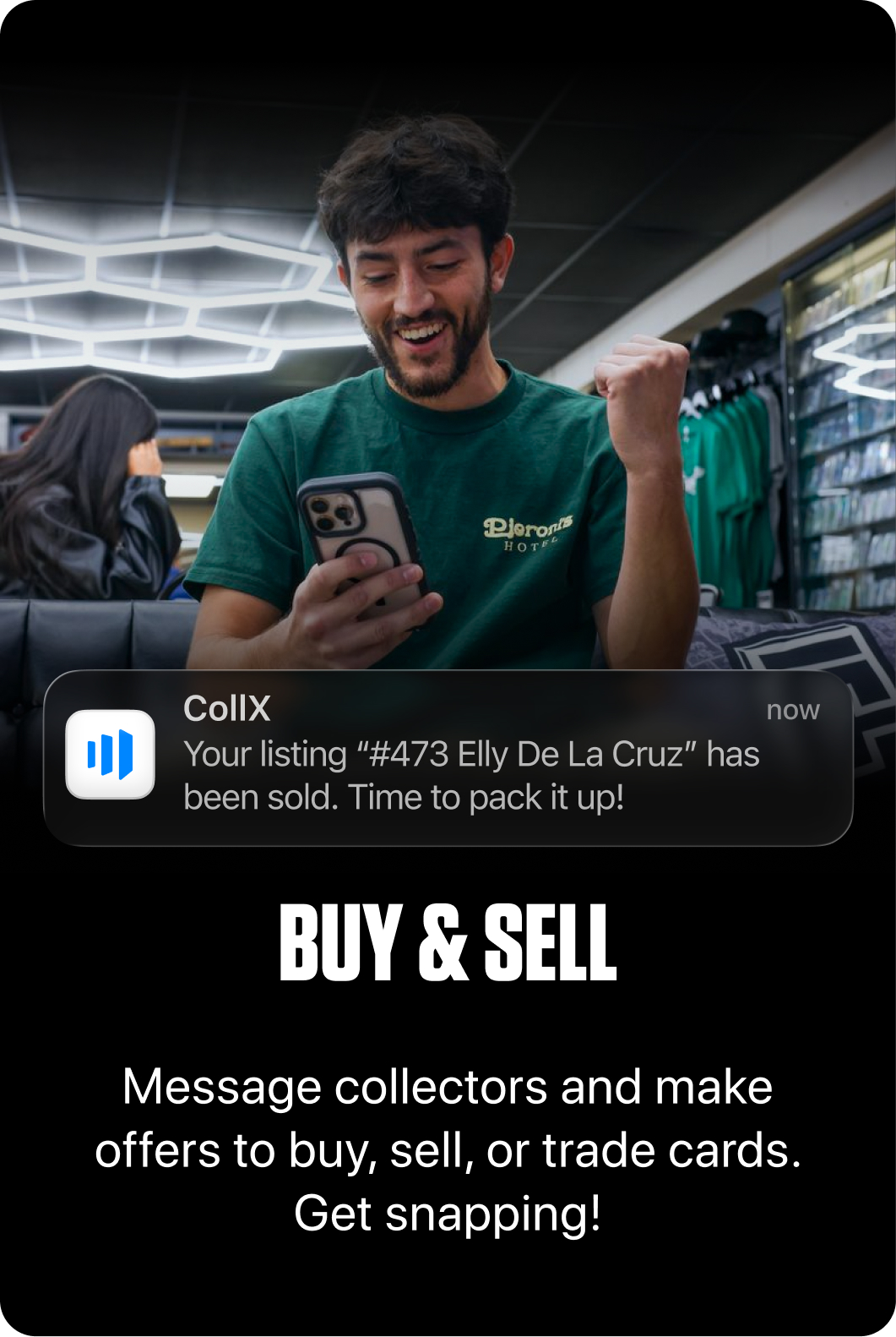 Buy and sell